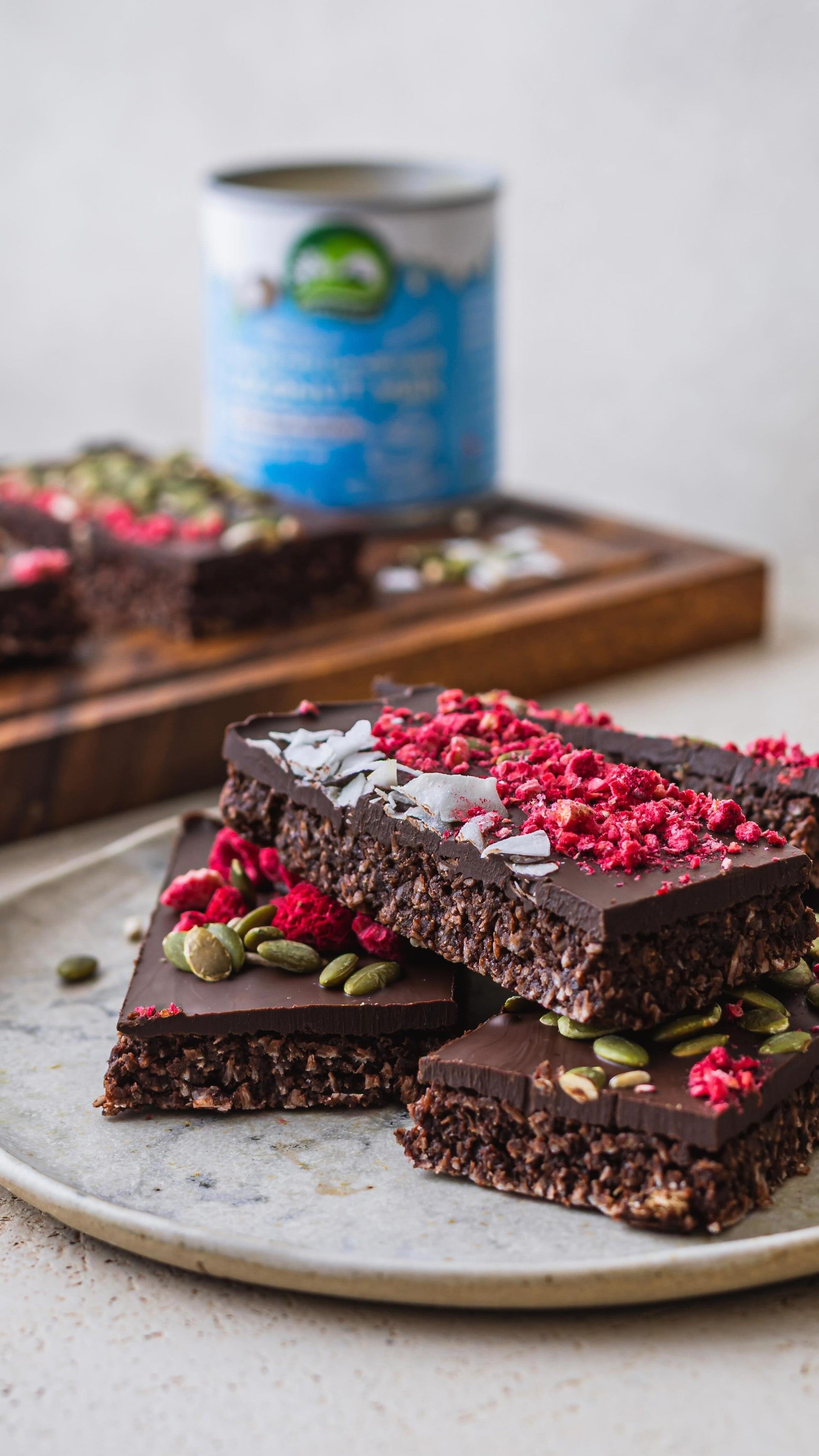 Vegan No Bake Weetabix Slices