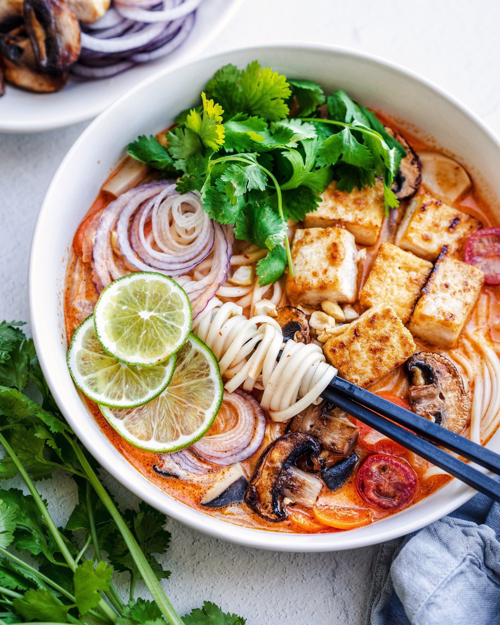 Creamy Tom Yum Noodles