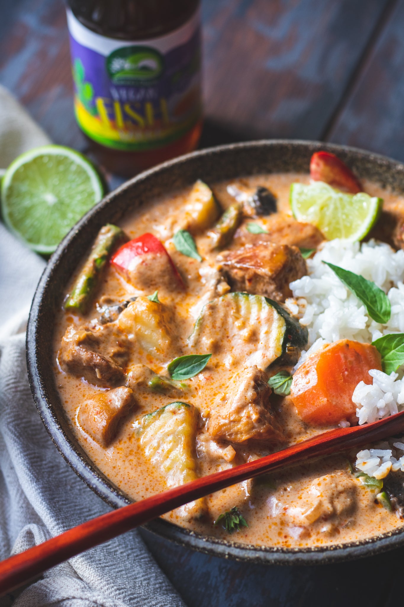 Tofu and Vegetable Penang Curry