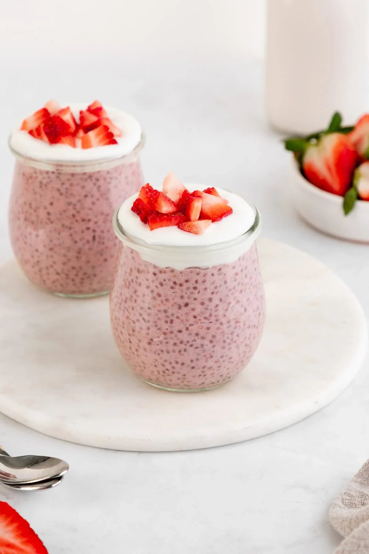 Strawberry Chia Pudding